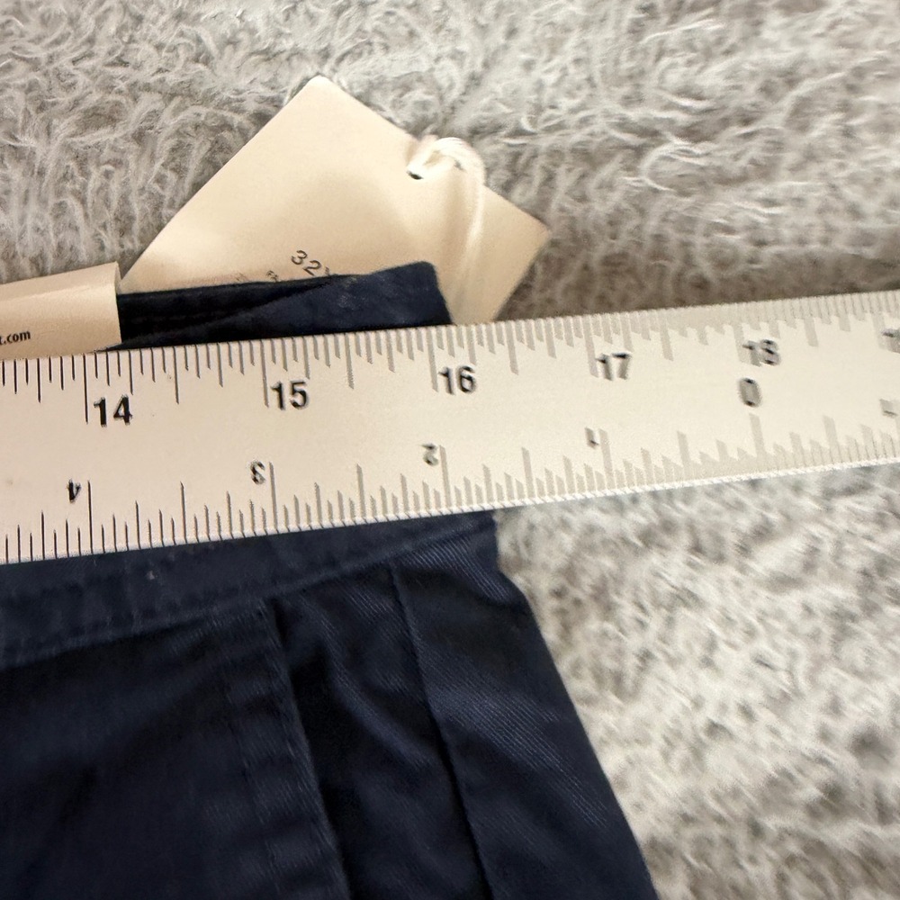 Free Assembly Mens Chino Pants Navy Blue Straight Leg 32x30 NWT - Picture 4 of 10